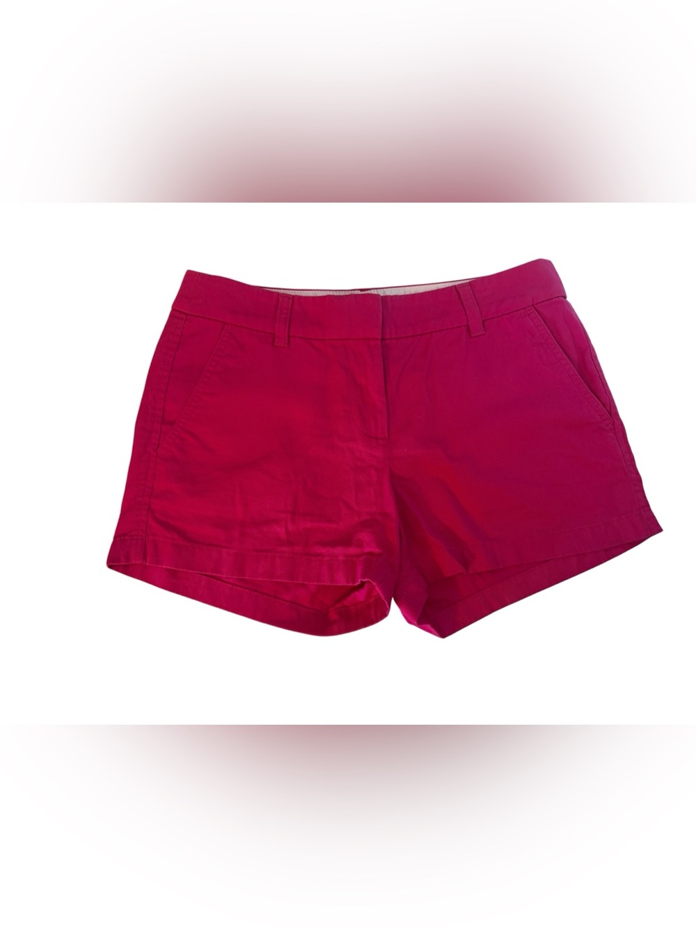 J. Crew Bright Hot Pink Solid Pattern Shorts